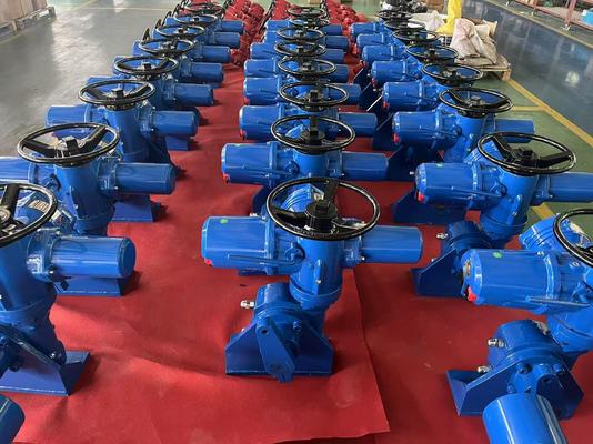 PWMON-serie Elektrische actuator van aluminiumlegering IP68 NEMA 6P