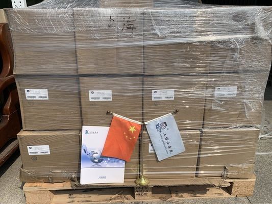 Controleventil met Baker Hughes Masoneilan Digitale Valve Positioner SVI2-21123121 Pneumatische Booster YT-200 Filter Regulator