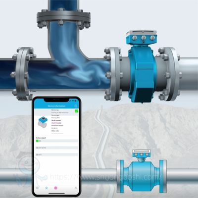 Nieuwe DN25 DN900 Endress Hauser Vloeistofmeting Elektromagnetische stroommeter Proline Promag W800 W400 Waterstroommeter