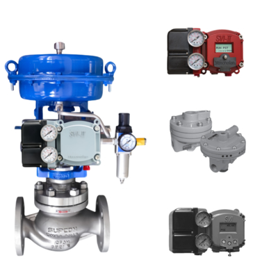 Nieuwe pneumatische regelklep en Masoneilan pneumatische standregelaar SVI2/SVI1000 en andere kleponderdelen BR200/BR400 booster
