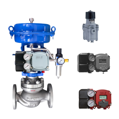 Luchttoevoer 280 SLPM 30psi MASONEILAN SVI2/SVI1000/SVI3 Digitale Klepstandsteller en Regulator 78-40
