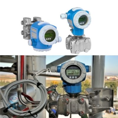 E+H Deltabar PMD75 Vloeistof Gas Meting Endress Hauser Differentiaaldruksensor Piezoresistieve Metalen Sensor