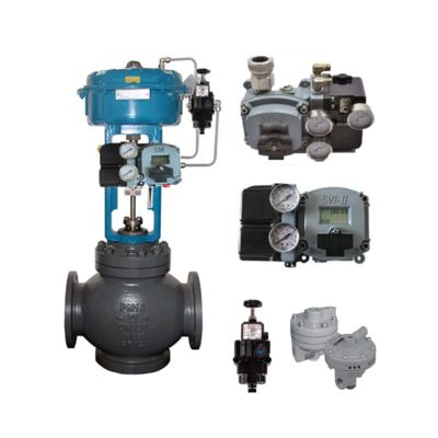 Masoneilan SVI2 Digitaal Valve Positioner Controle Valve 3/4-8" Pneumatisch