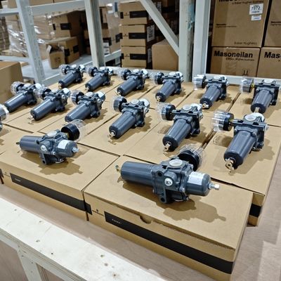 Fisher 67C-serie filterregulator met DVC2000 digitale klepcontroller