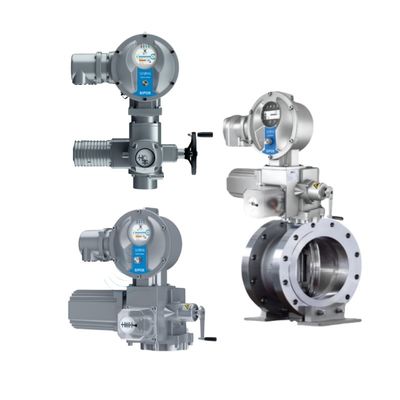 Explosieveilige SIPOS Seven 7 elektrische klepaandrijving voor waterleidingbedrijven