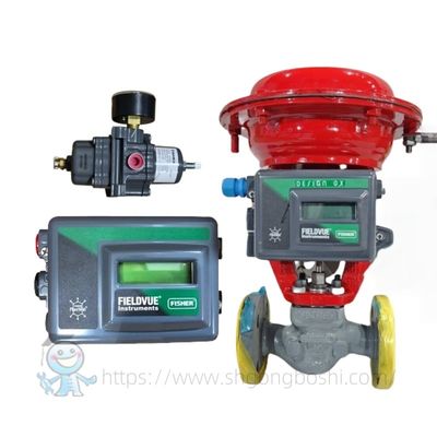 Fisher DVC2000 Digitale Valve Positioner met 67CFR Filter Valve