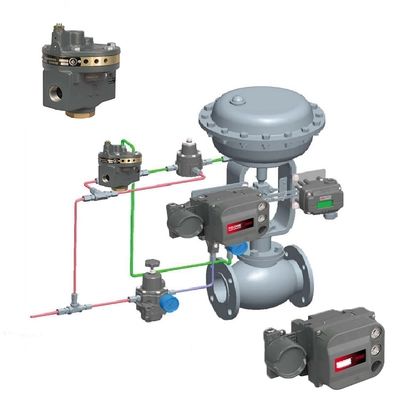 Fisher 2625 Serie Volume Booster 3/4 NPT's CCC Gecertificeerd
