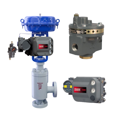 Fisher 2625 Series Volume Booster met 3/4 NPT-verbinding