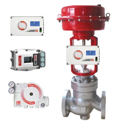 Pneumatische regelklep en nieuwe voorraad Fisher-regelaar en FLOWSERVE 3200MD 520MD 3800MD klepstandsteller