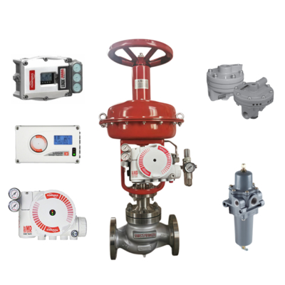 Masoneilan SVI2 Pneumatische besturingsklep positioner ± 0,5% nauwkeurigheid