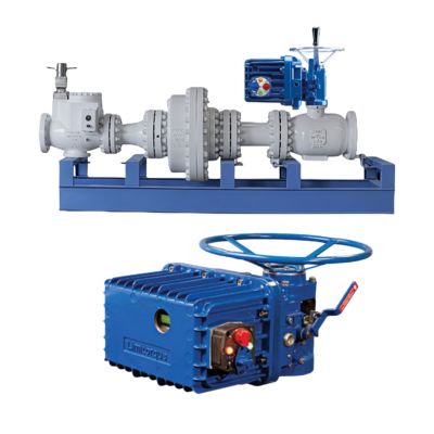 Leverancier Natuurgas Drukregelstation Op Maat Gemaakt Flowserve Limitorque Explosieveilige Multi-Turn Elektrische Klepaandrijving