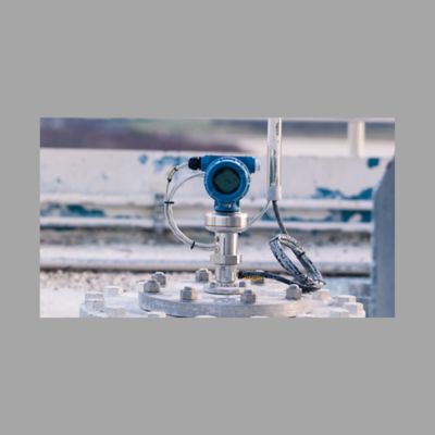 Flow Control Valve Skid Equipped with Rosemount 8800 Multivariable Flowmeter and 5408 Non-Contacting Radar/Level Transmitter