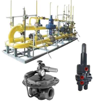 Stabiel en duurzaam Fish-Er Valve DVC6200 Positioner en drukregulator 1808 en 377 Trip Valve