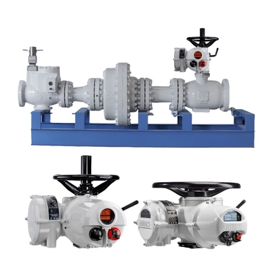 Rotork Elektrische klep actuatoren IQT Multi-Turn Part-Turn klep actuatoren Stroomcontrole China Natuurgas Regulator Skid