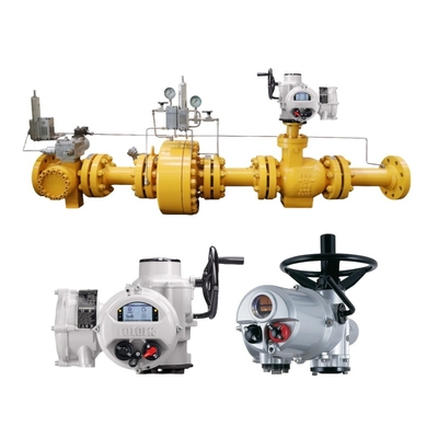 Rotork Elektrische klep actuatoren IQT Multi-Turn Part-Turn klep actuatoren Stroomcontrole China Natuurgas Regulator Skid