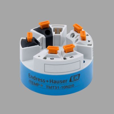 Decompressie- en koelstation uitgerust met een Endress+Hauser Proline Prowirl R 200 werveldebietmeter en een ITEMP TMT31 temperatuurzender