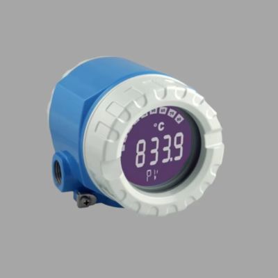 Druk/debiet regelapparaat met Endress+Hauser Proline Prowirl D 200 werveldebietmeter en ITEMP TMT188 temperatuurzender