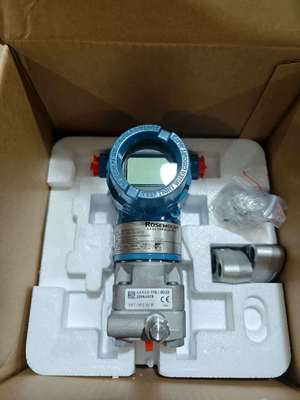 Hoge alarm- en lage alarm industriële instrumenten ontworpen Temperatuurbereik 0-200 °C Rosemount Druksensor 3051C