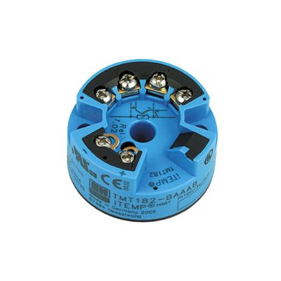 Druk/debiet regelapparaat met Endress+Hauser Proline Prowirl D 200 werveldebietmeter en ITEMP TMT188 temperatuurzender