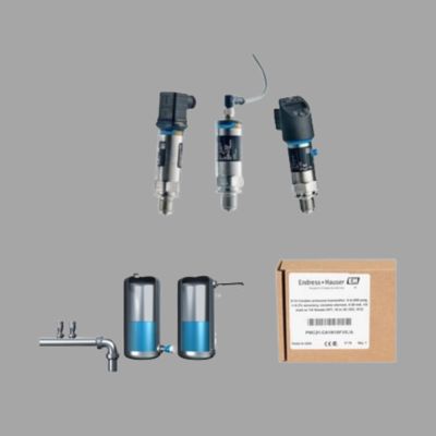 Aardgasklep met Endress+Hauser Proline Prowirl D 200 draaikolkstroommeter en Cerabar PMC21 druktransmittersensor