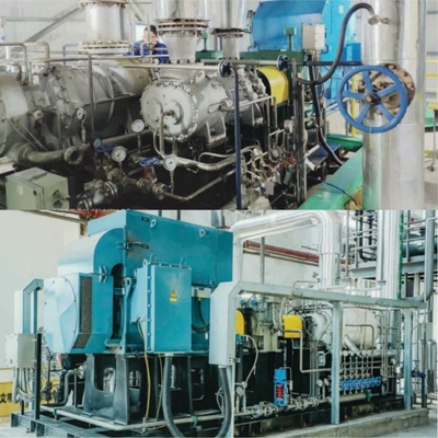 China Expander Stoomtemperatuur en drukverlagende eenheid Terugdruk Typecondensatietype Expander