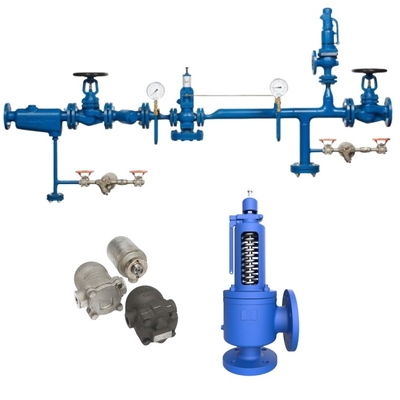 Veiligheidsstructuur Spirax Sarco Veiligheidskleppen SV607 voor industriële drukverlichting