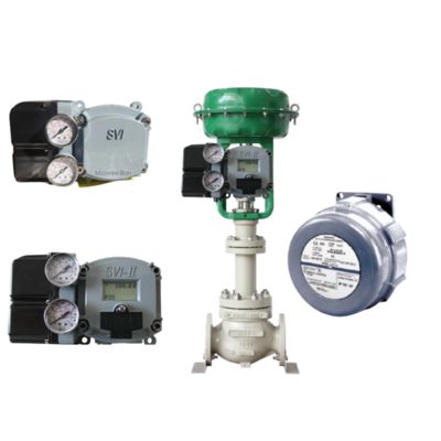 Grootte DN50 Spirax Sarco Pneumatische regelklep KE73 en Masoneilan Valve Positioner SVI2/SVI3/SVI1000 en Booster Stock