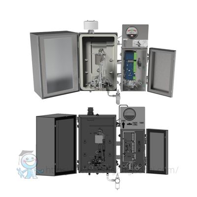 Ametek koolwaterstofverwerkingsgasanalysator Thermox WDG-IV UOP-analysatoren Zuurstofanalysator met lage concentratie