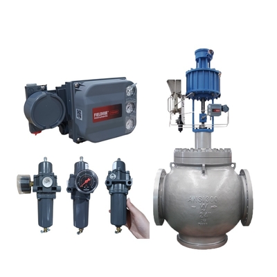 Voorraadleverancier Emerson Fisher DVC6200 Digitale Klepstandregelaars Aangepaste Kolen Chemische Industrie ACV Zwart Water Hoekkleppen