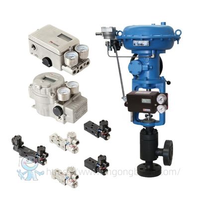 Op maat gemaakte China Pneumatische besturingskleppen Power-Genex SS2 SS3 SS5 Double Acting Smart Valve Positioner