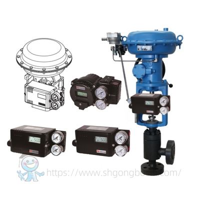 Op maat gemaakte China Pneumatische besturingskleppen Power-Genex SS2 SS3 SS5 Double Acting Smart Valve Positioner