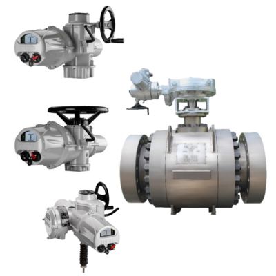 Rotork van roestvrij staal Elektrisch aangedreven kleppen Elektrisch aandrijvend kogelkleppen