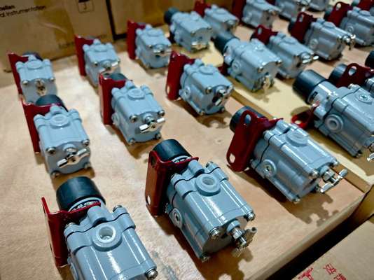 Masoneilan 78 Serie Klepstandsteller 5-100psi 1/4NPT Dru ontlasting