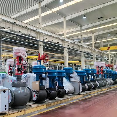 Customized Cryogenic Single Seated Control Valve China Low Temperature Pneumatic Valve Azbil Valve Positioners