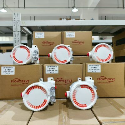 China Buttfy regelklep met Flowserve Logix 420-47-W1D-10 industriële kleppositieregelaar voor olie- en gaspijpleidingen