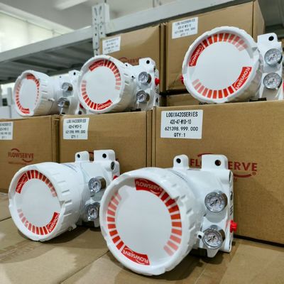 China Buttfy regelklep met Flowserve Logix 420-47-W1D-10 industriële kleppositieregelaar voor olie- en gaspijpleidingen