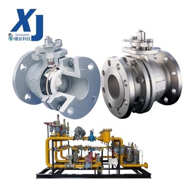 Emerson KTM EB1 Bidirectional Shut Off Valve High Pressure Stainless Steel Split Body Floating Ball Valves