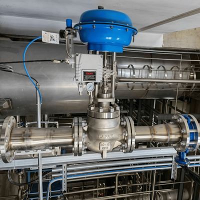 Industrial Valve Automation Rotork Valve Positioner 4-20mA Pneumatic Diaphragm Control Valve Flow Control 