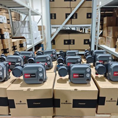 Fisher DVC6200 Pneumatische Klepbesturing Kleppositieregelaar Smart Positieregelaar en Buerkert Type 5404 Magneetventiel