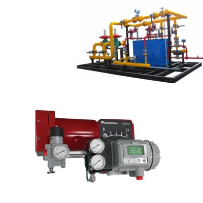 Masoneilan 35002 Serie Camflex Draaiventiel Masoneilan SVI2 SVI3 Digitale Ventielstandsteller