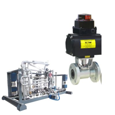 Famous KTM Valve On-off Valve  EB7 Unibody Floating Ball Valve Keystone Actuator  Topworx Limited Switch