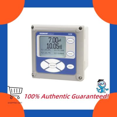 Dual-Channel Analyzer Rosemount 1056 EAC Certificaat Intelligente Multi-parameter Vloeistofanalyse Vierdraads Zender