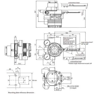 Leverancier Petrochemical Valve Control Azbil AVP300 AVP301 AVP302 LCD Display Digital HART Valve Positioner Prijs