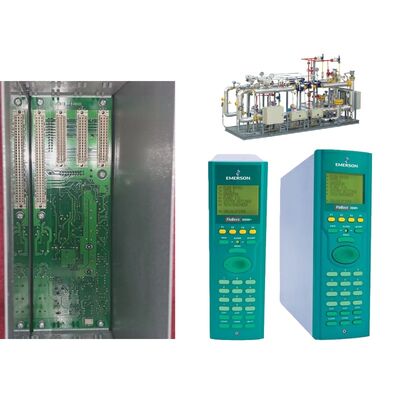 Olie- en gasmetingcomputer Emerson FloBoss 600+ Panel-mount Flow Computer voor multi-stroom multi-station toepassingen