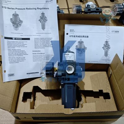 Direct bediende regulatoren en filterregulatoren van de Fisher 67D-serie 67DS 67DF 67DFR 67DFRS Fisher-drukverlagende regulatoren