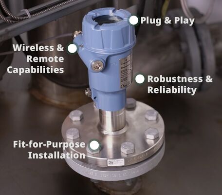 Rosemount Level Transmitter 1208 1408h 3408 5408 Draadloze Level Transmitter