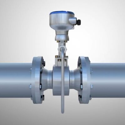Accurate Smart Vortex Flowmeter Stoomgas Vloeistofmeting KROHNE OPTISWIRL 4200 Vortex Flowmeter
