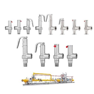 Gloednieuwe VYC 995 985 964 Veiligheidsklep Stoom Lucht Gas Industriële Overdrukventiel voor Ketels Procesleidingen
