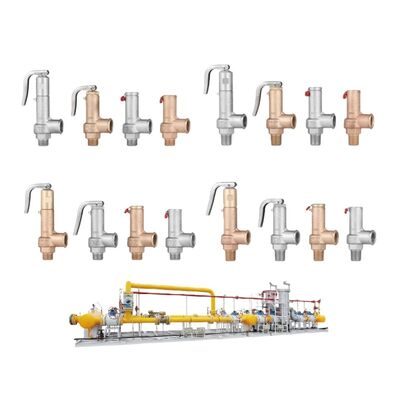 Gloednieuwe VYC 995 985 964 Veiligheidsklep Stoom Lucht Gas Industriële Overdrukventiel voor Ketels Procesleidingen