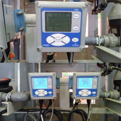 Dubbele Input PH OF Redox Multi-Parameter Meet Analyser Emerson Rosemount 1056 4-Draads Zender HART Communicatie Zender